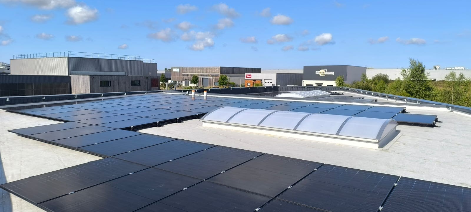 Réalisation photovoltaïque toiture